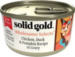 Solid Gold Wholesome Selects With Chicken, Duck & Pumpkin In Gravy